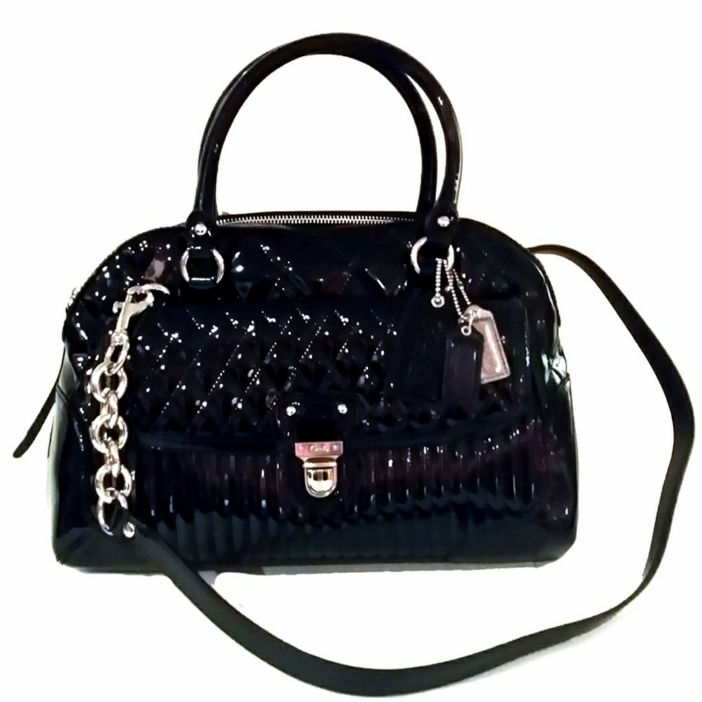 Coach Liquid Poppy Satchel